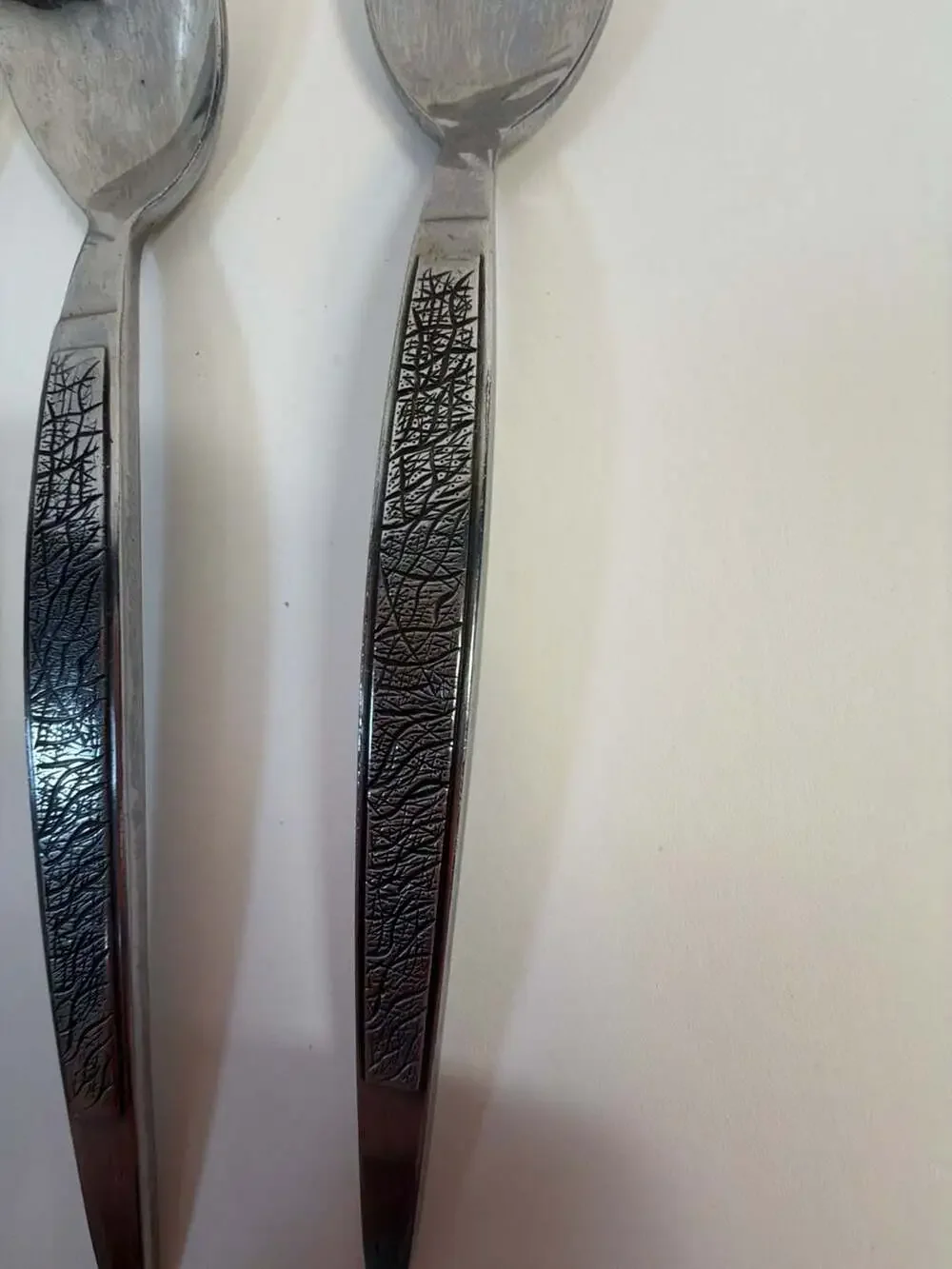 Set of 6 Vintage Arthur Salm ASF3 Dynasty Stainless Steel Sporks Japan